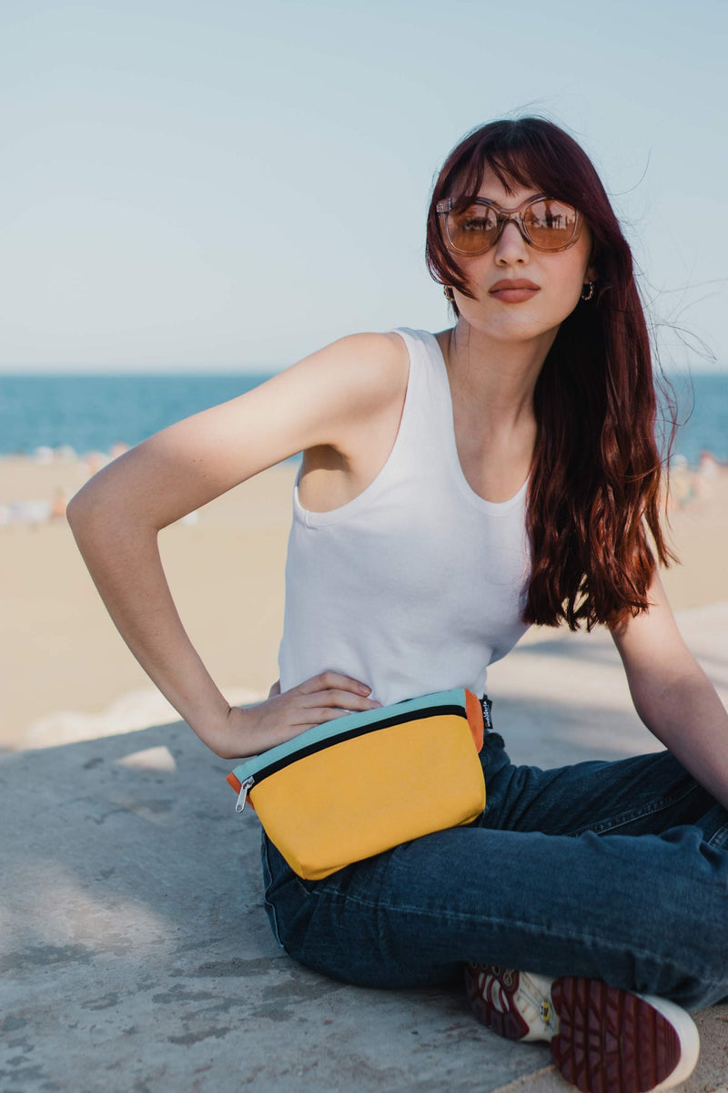 Colourful Belt Bag - Liquid-Repellent Bum Bag Fanny Pack