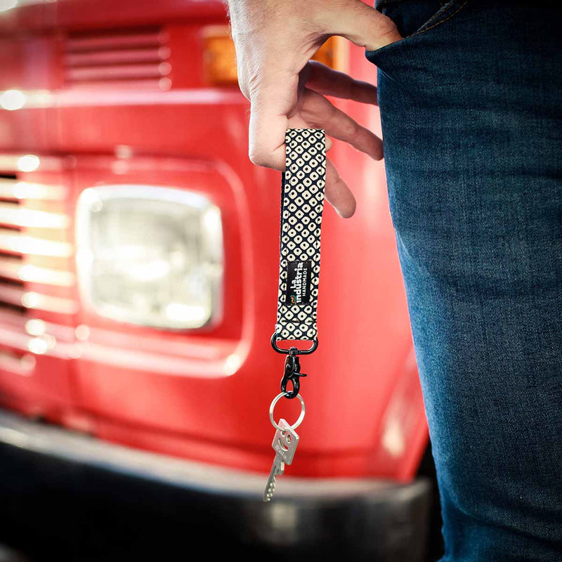 Lanyard with japanese pattern