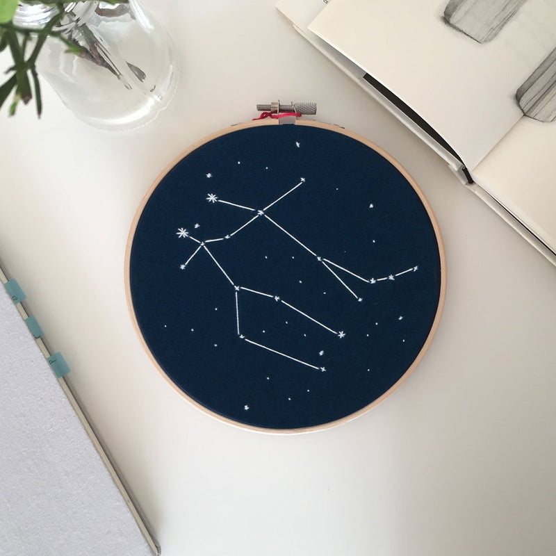 Zodiac constellation wall hanging art (Glow in the dark)