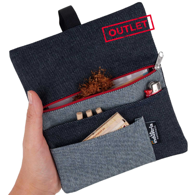 OUTLET Denim Tobacco Pouch