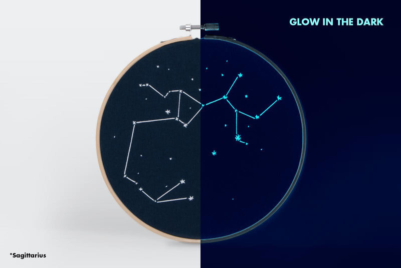 Zodiac constellation wall hanging art (Glow in the dark)