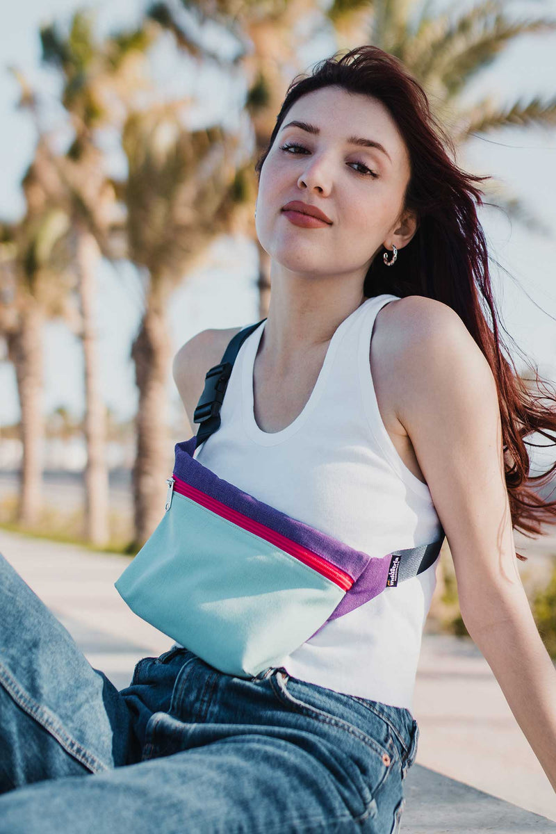 Liquid Repellent Belt Bag 'LILAC'