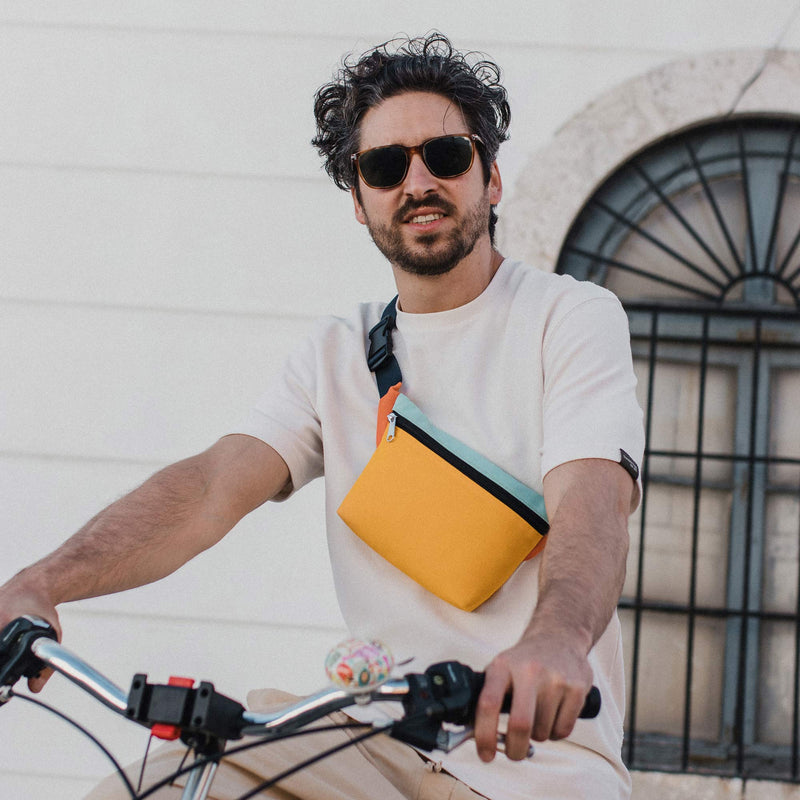 Colourful Belt Bag - Liquid-Repellent Bum Bag Fanny Pack