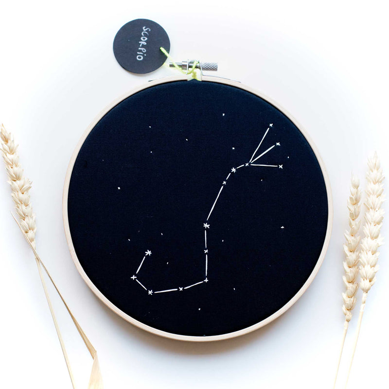 Zodiac constellation wall hanging art (Glow in the dark)