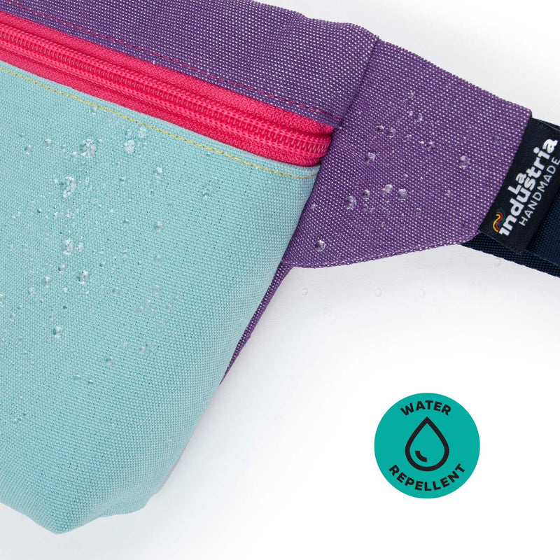 Custom Liquid Repellent Belt Bag - Personalised Bum Bag  'LILAC'