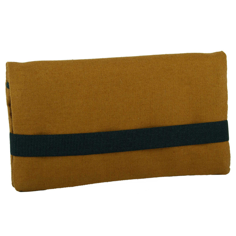 Organic cotton pouch for rolling tobacco and accessories 'Brown'