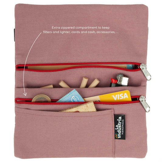 Versatile pouch 100% organic cotton