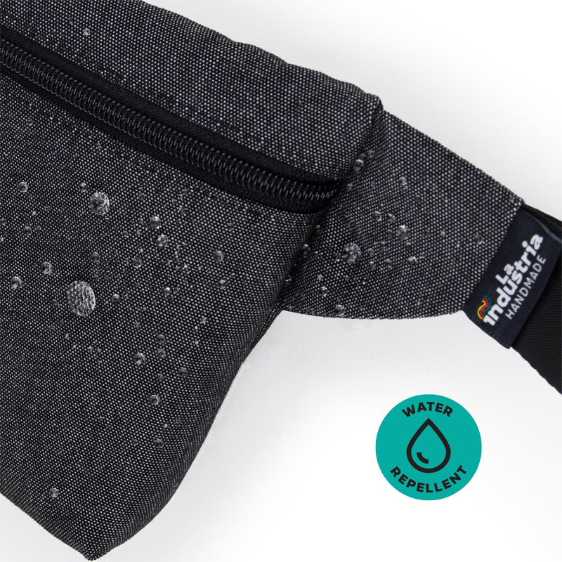 Custom Bum Bag Water-Repellent - Personalized Fanny Pack 'Grey'