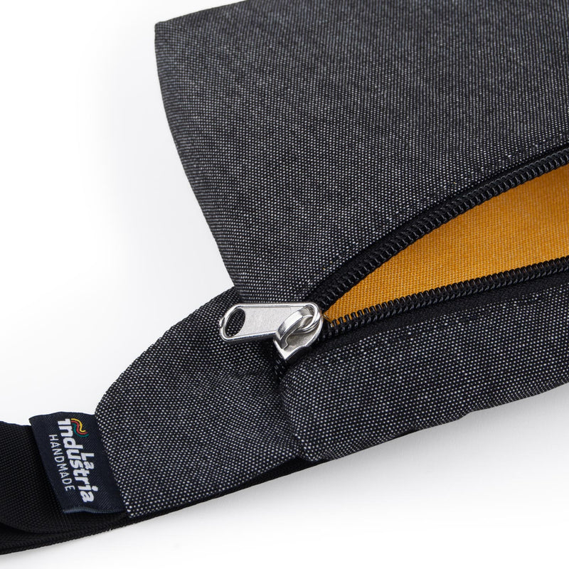 Custom Bum Bag Water-Repellent - Personalized Fanny Pack 'Grey'