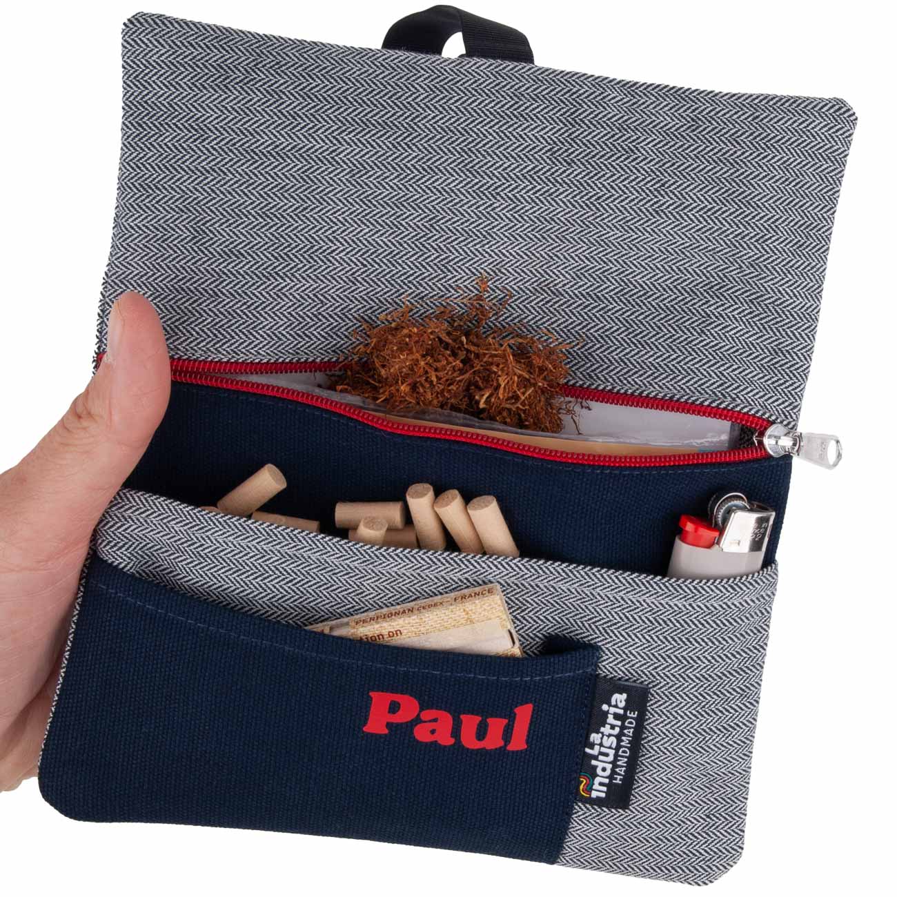 Custom Rolling Tobacco Pouch Personalized with Your Name