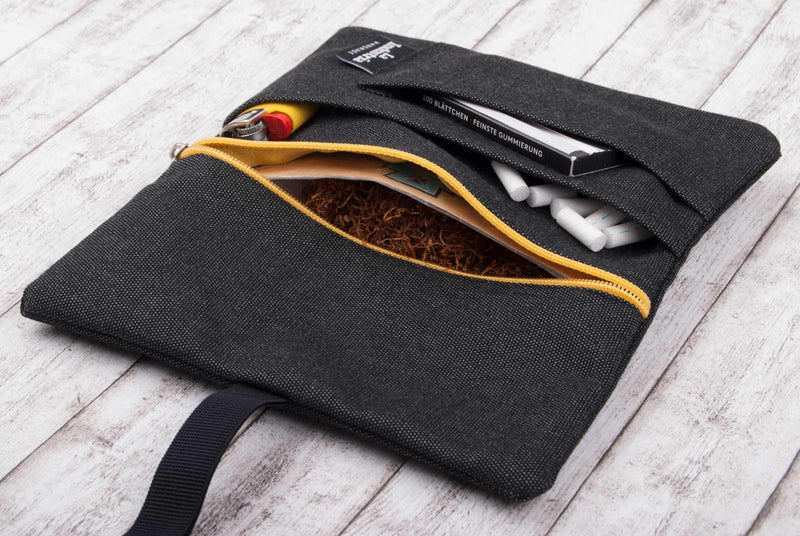tobacco pouch moistener Eastwood Tobacco Pouch  MacQueen Pipes