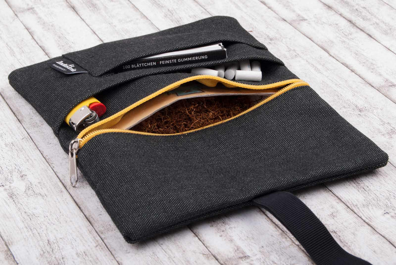 Water-repellent tobacco pouch 'Vulcano'