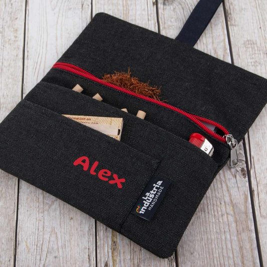 Personalised Water-Repellent Tobacco Pouch