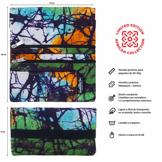 Tobacco Pouch Wallet TIE DYE