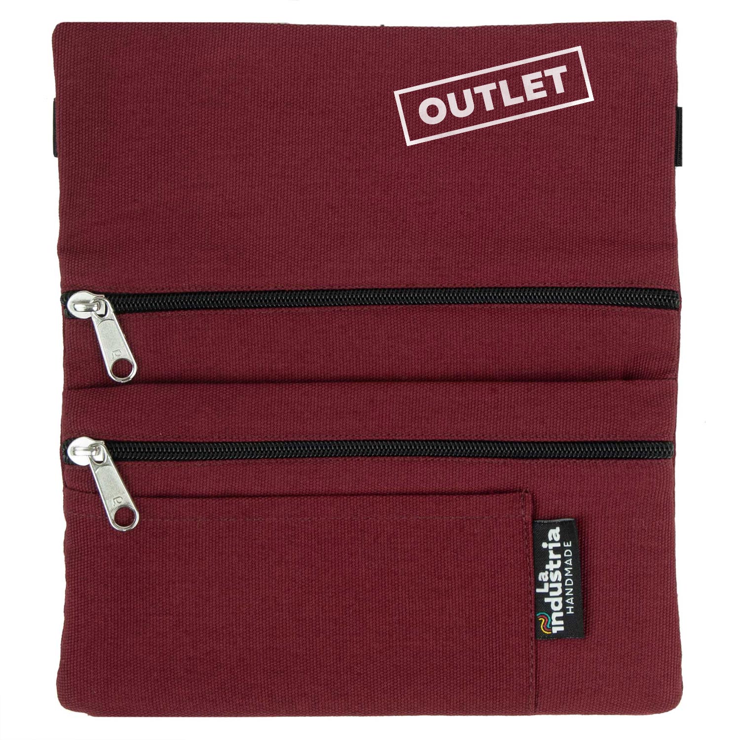 OUTLET Tabaktasche aus Bio-Baumwolle „Rotwein“ 